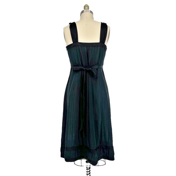Vintage Marc Jacobs Silk Pin-Striped Belted Dress Womens size 8 FW 2005 - Picture 3 of 11